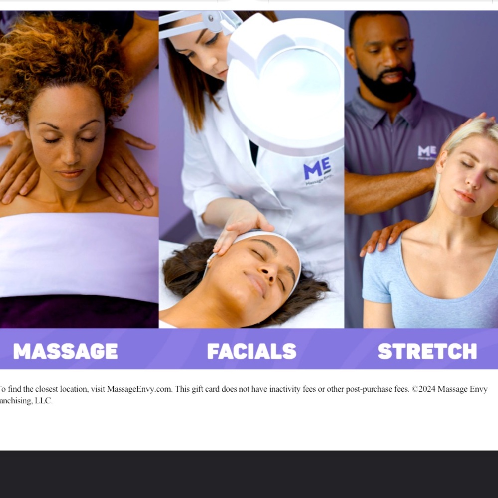 $250 Massage Envy E-Gift Card